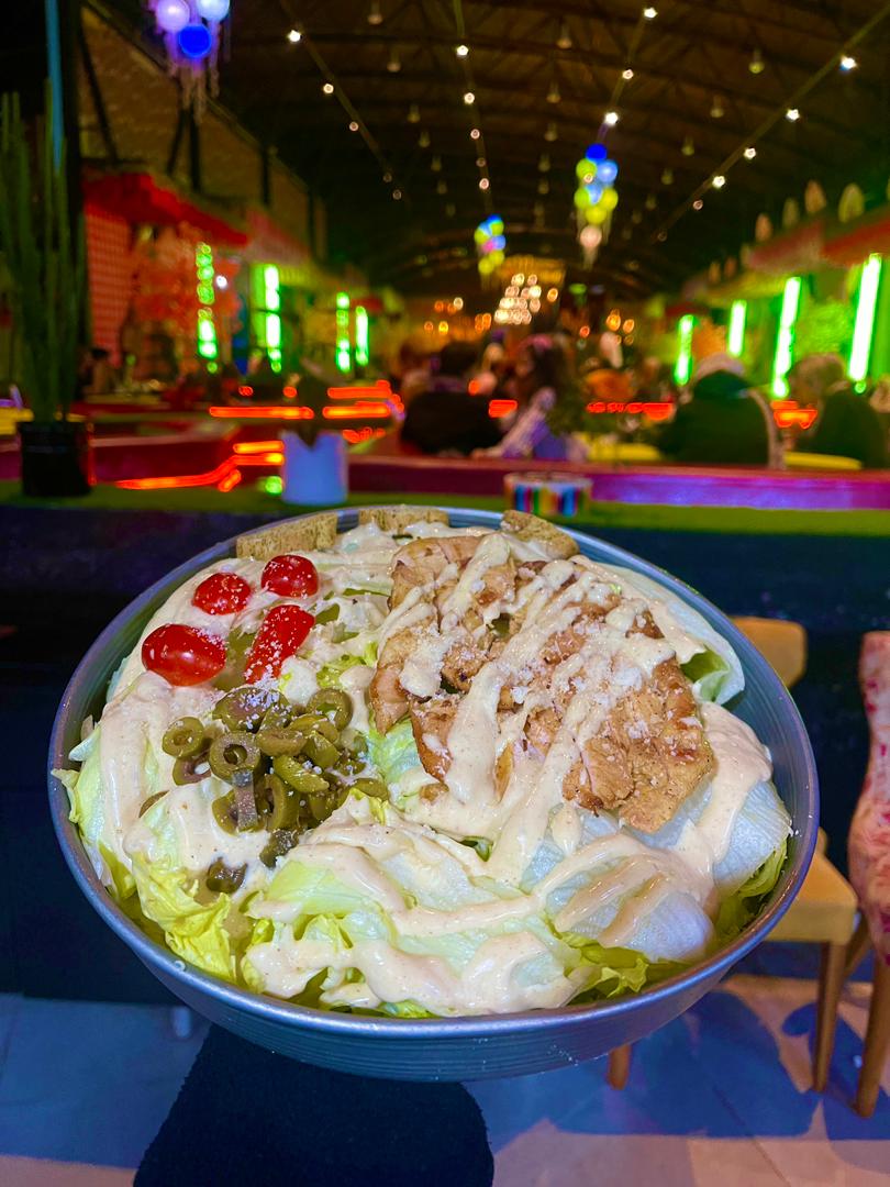 سالاد سزار گریل
