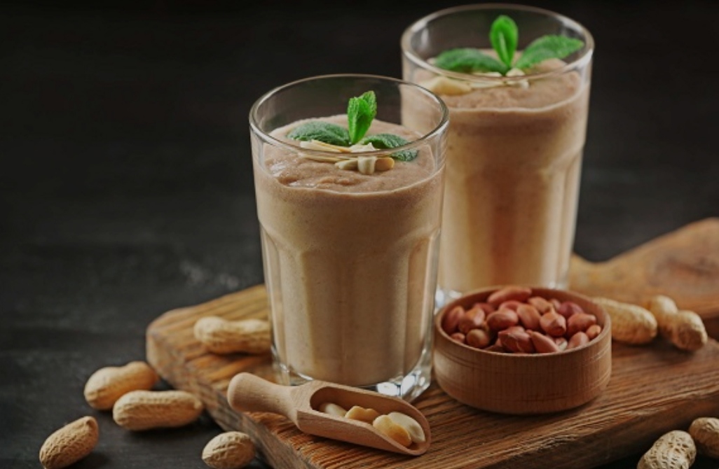 شیک بادام زمینی