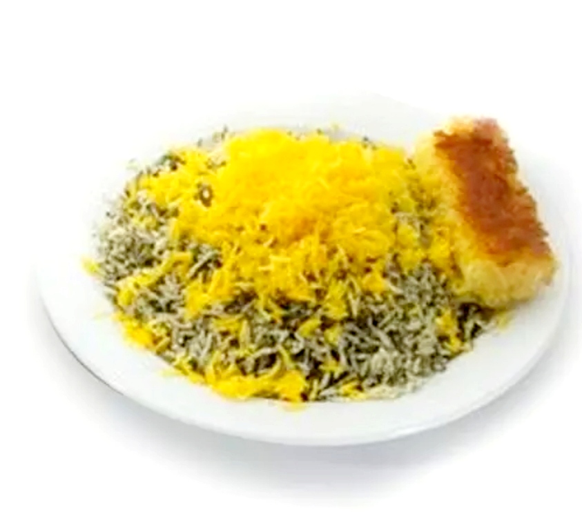 سبزی پلو